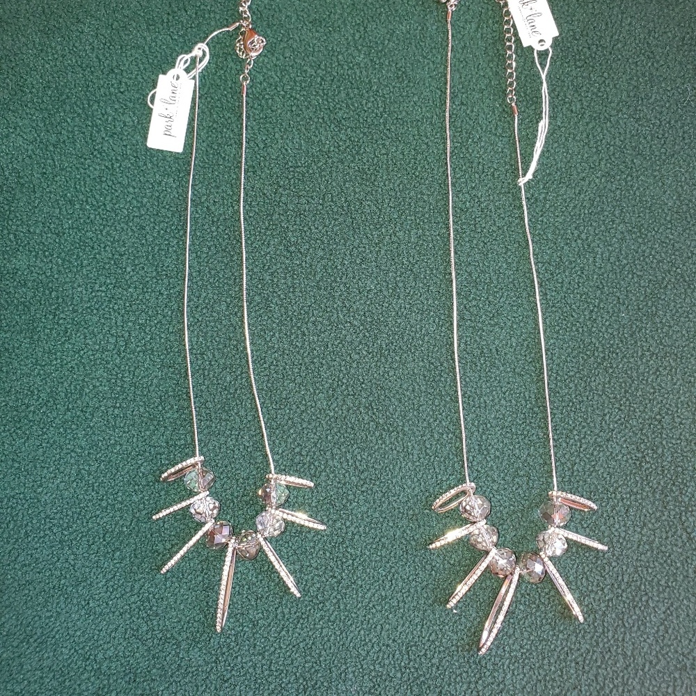 Sparkling Sterling Silver Park Lane Necklaces